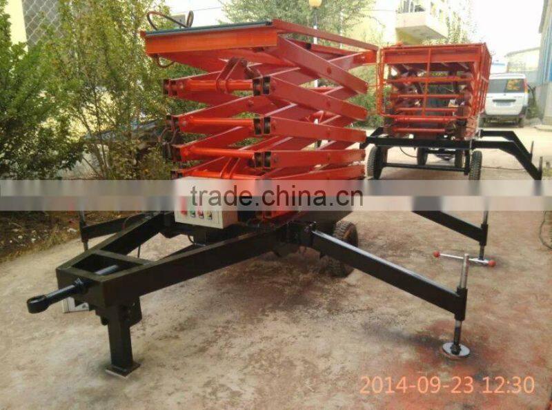 2015 Mobile scissor lift platform /scissor lifter 9m