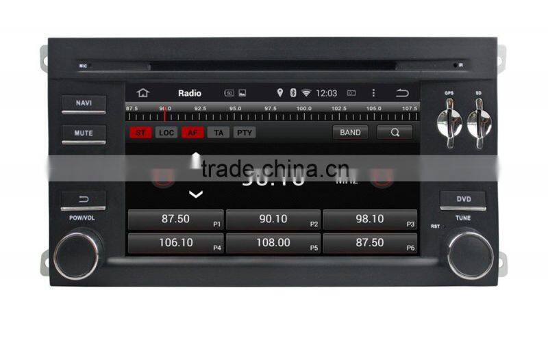 KLYDE quad core car multimedia system for cayenne with BT Radio DVR IPOD GPS