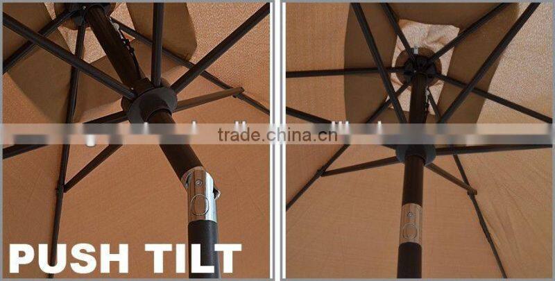 high quality 2M outdoor square umbrella