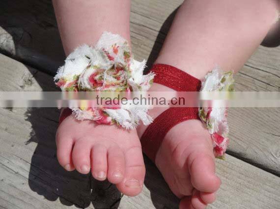 lovely baby barefoot sandals.hot sale,gift 2014