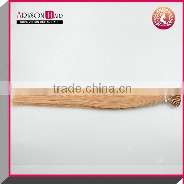 Arisonhair wholesale producthuman hair extension pre-bonded hair extension
