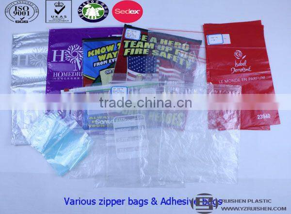 Hospital Use Medicine Packing Bag WIth Zipper Header