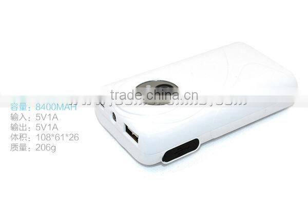 Camara design power bank 8400mah