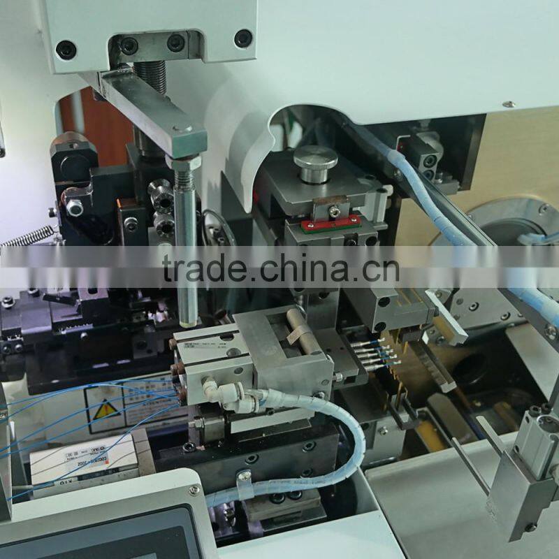 Automatic single head crimp soldering machine(output 5pcs once)