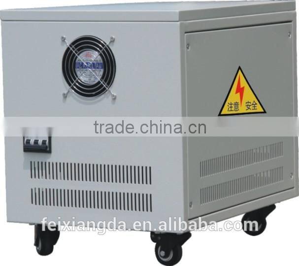 Carbon brush type voltage regulator AVR 20KVA three pahse