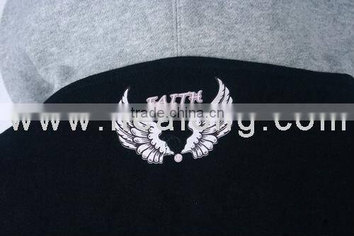 Hot Sales Side Zipper Fashion Hoody Jacket Sweatermen Custom Design