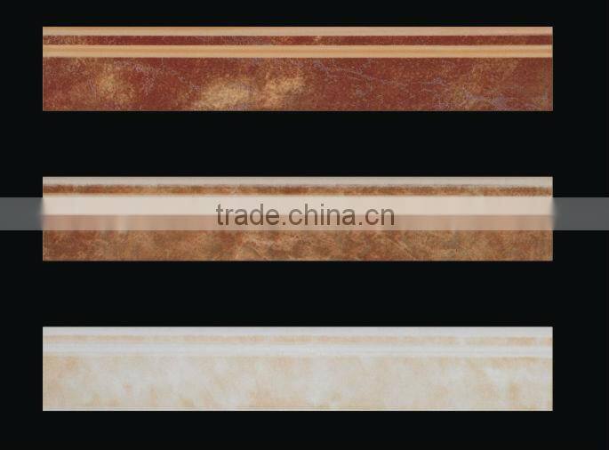 Red Body Ceramic Skirting Tile