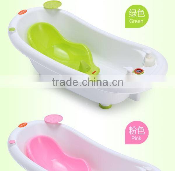 temperature sensing baby bathtub