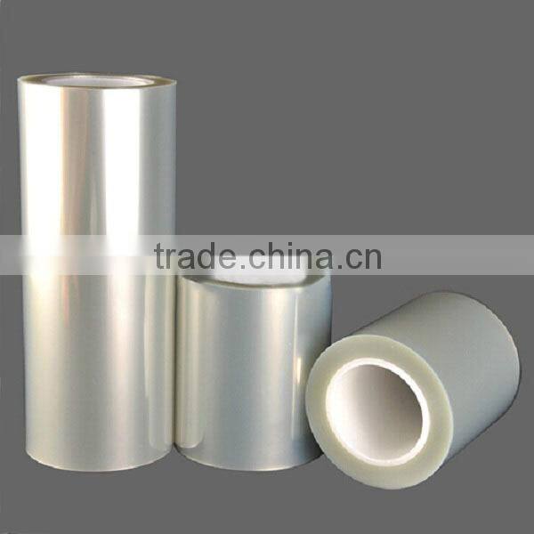 special coating roll scrap 110mic glossy transparent pet film
