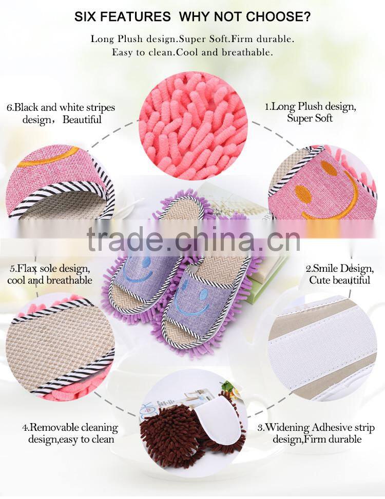 china factory super aborbent durable mop slippers