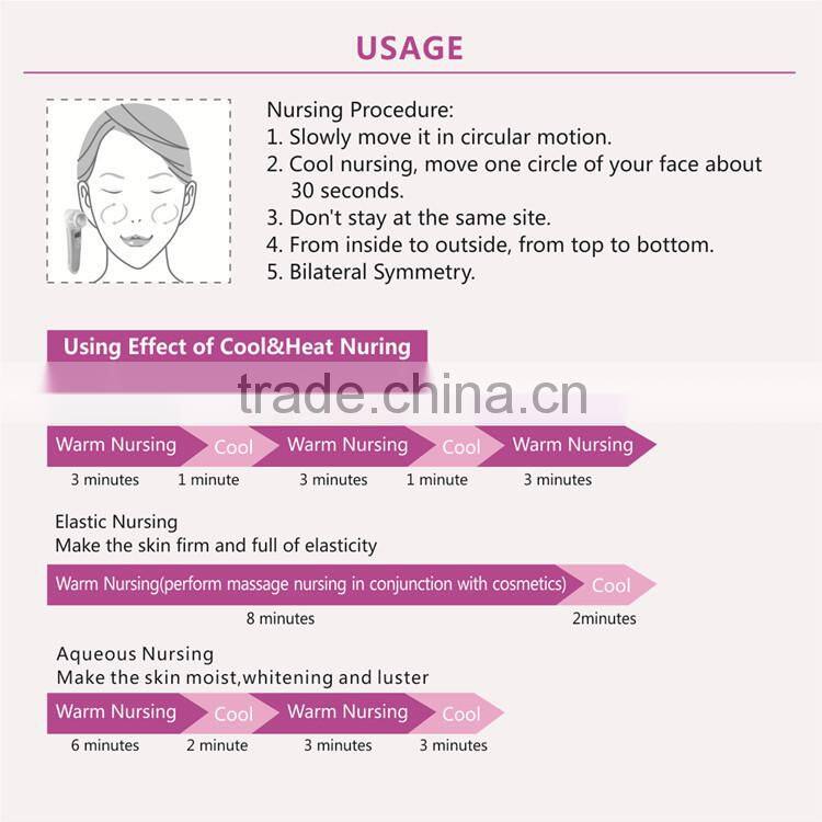 New products vibration cleansing face 4 in 1 beauty machine antiaging Beauty Device