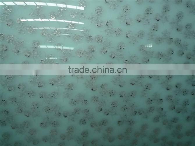6mm best price acid frosted titanium decorative glass