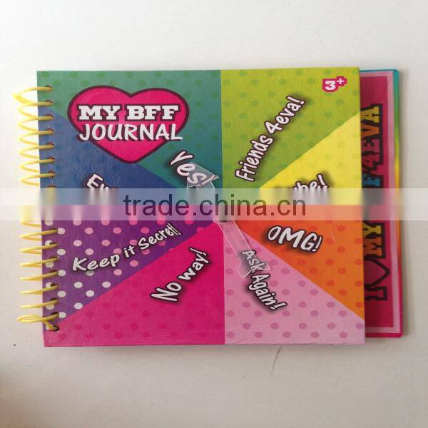 2015 hot popular high quality colorful journal notebook