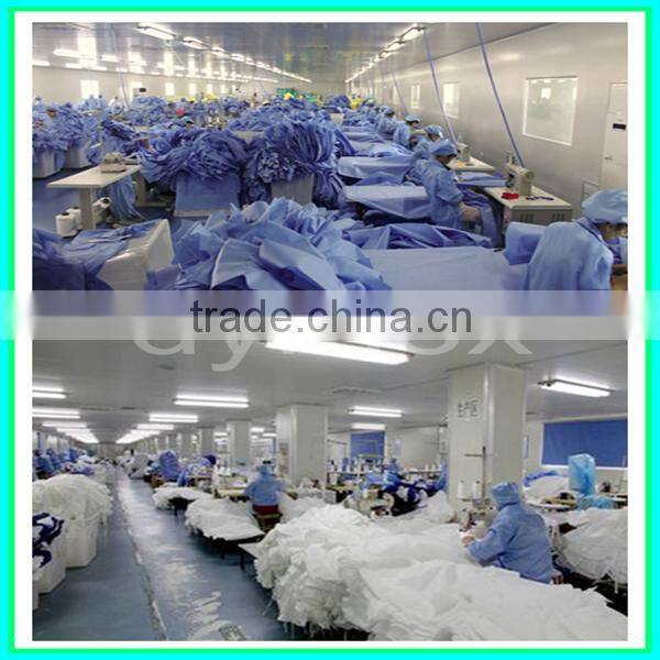 Cheap Disposable Blue Medical Lab Coat