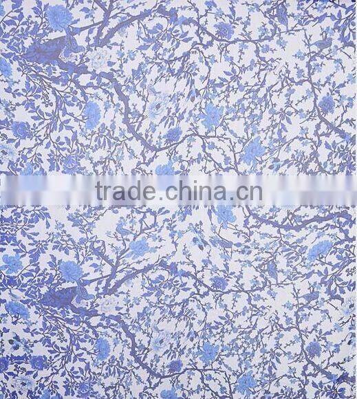 Quality and quantity assured silk chiffon floral printed fabric