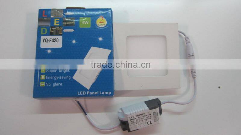 4W high classic round Recessed LED panel light price