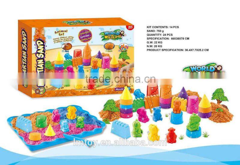 Delicious Cake 3D Magic Motion Sand with,21 sand modeling tools insided