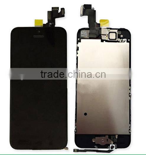 hot sale lcd for iphone 5s, mobile phone display for iPhone 5s lcd touch panel complete