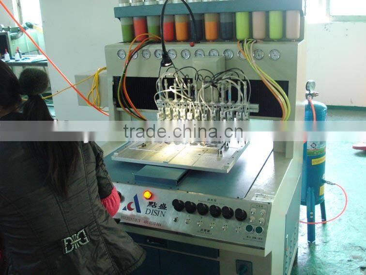 Soft PVC embossed anime figure keychain for promotion gifts