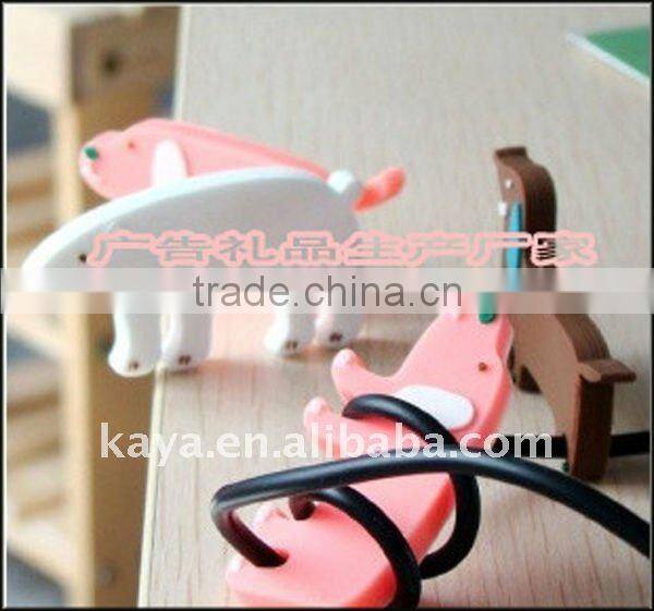 Factory custom 3d embossed plastic bobbin winder