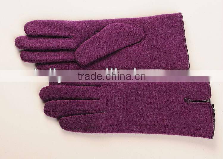 Weather Tight Stylish Girl Casual Wool Gloves In China