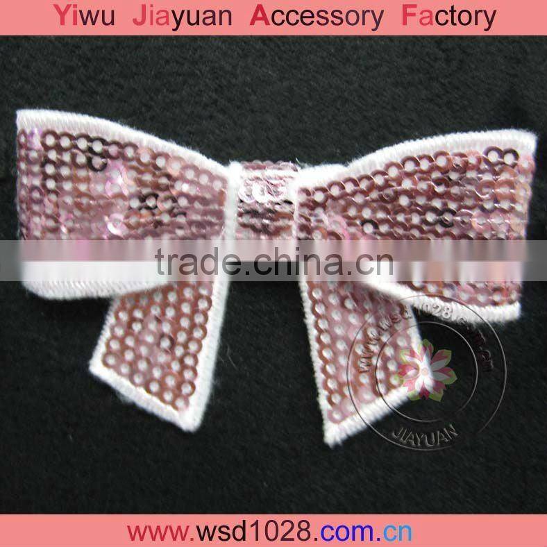 Large Sequin bow Appliques