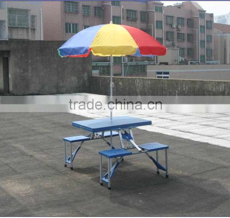 Camping plastic folding table