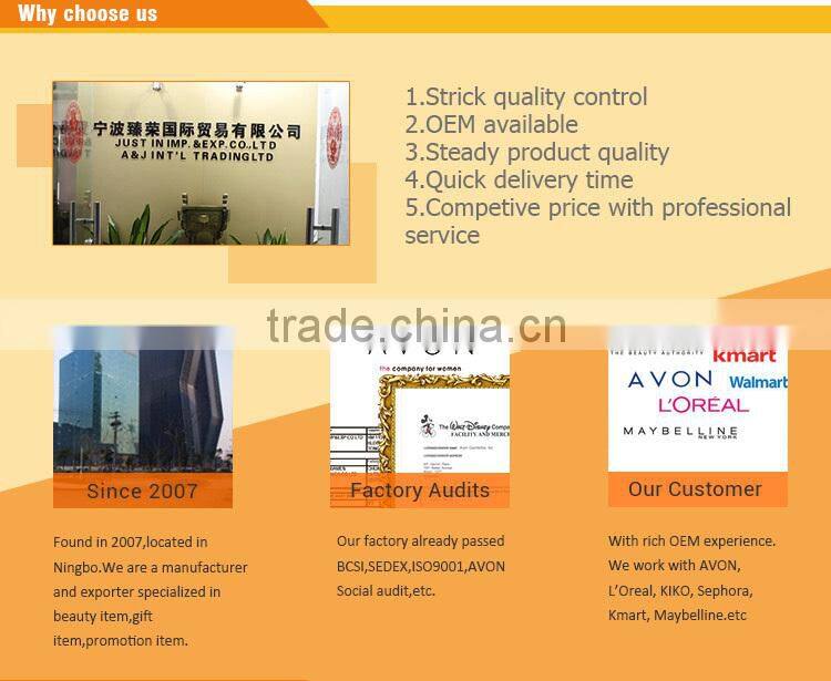 Golden Handle Double Head Big Powder Blush Sponge Makeup Brush