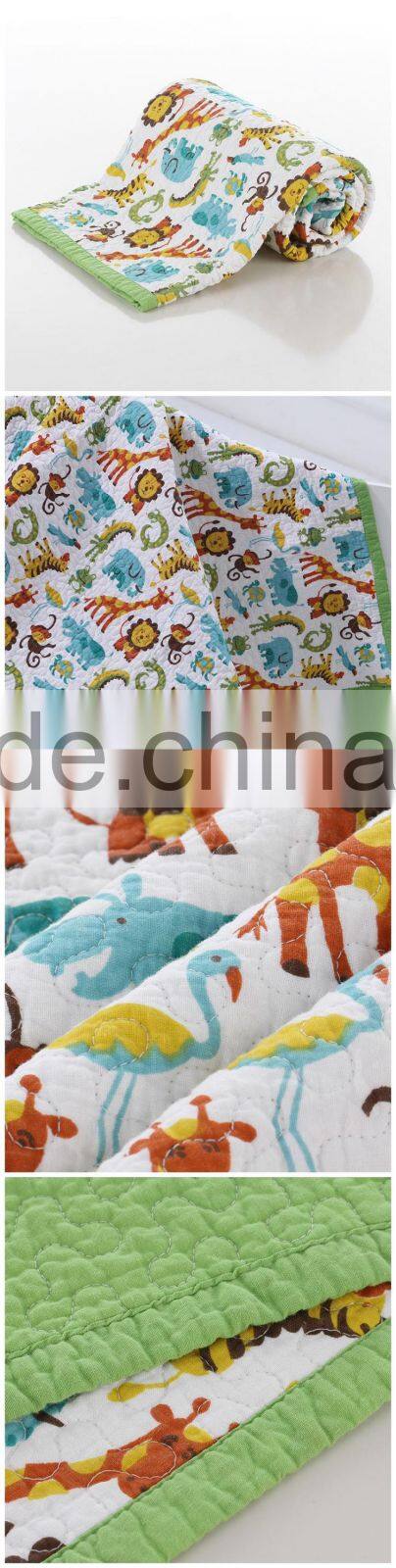 100%Cotton Patchwork Quilt Juvenile Quilt Carnival of the Animals Quilt