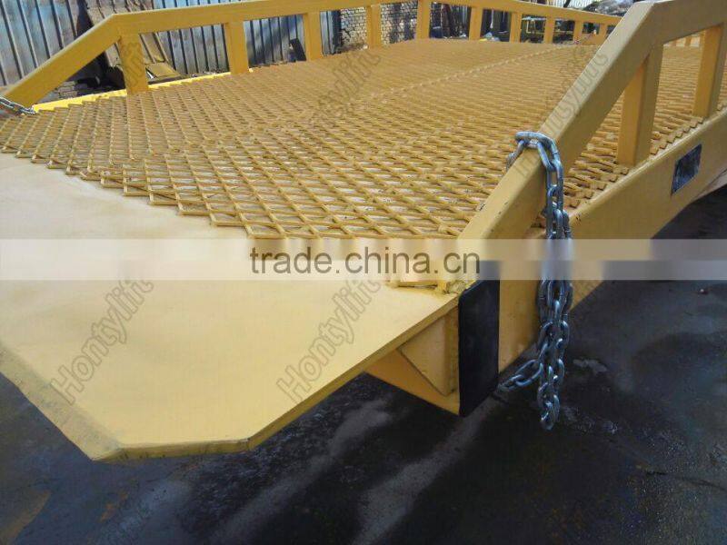 CE-approved mobile yard ramp