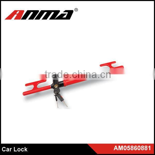 ANMA high quality car lock car steel steering lock