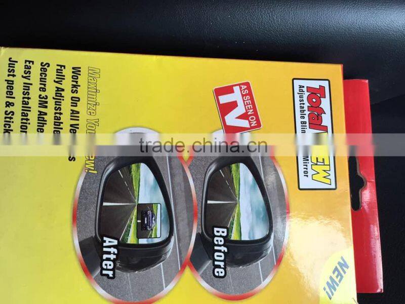 Total View Adjustable Blind Spot Mirror