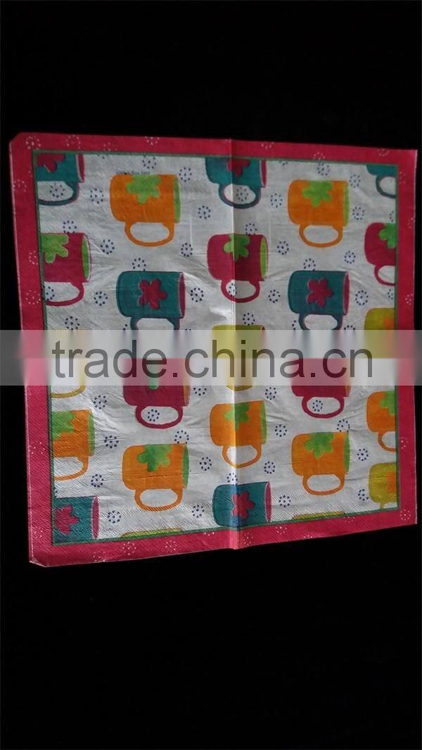 20-Count package of sturdy, 2-ply designer luncheon/dinner serviettes