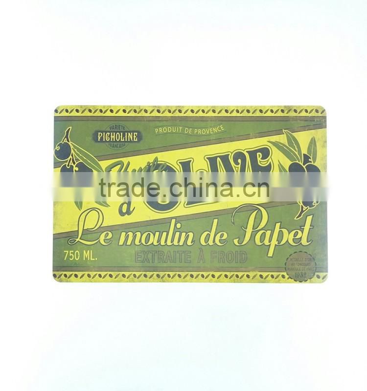 High quality thin pp table mats