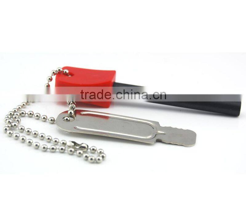 Fire Starter Rescue Survival Emergency Travel Flint--Red