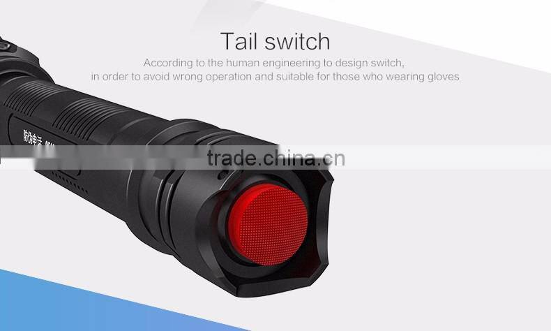 SupFire Y12 XML2-T6 led flashlight high power 1100 lumen 2 18650 li-ion batteries aluminium alloy big torch
