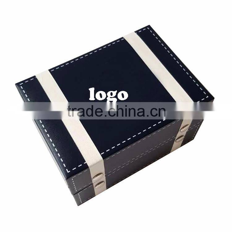 Custom Logo Luxury Plastic Watch Box.