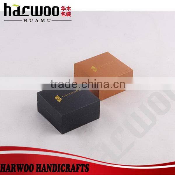 Cheap plastic cufflink packing box for gentleman