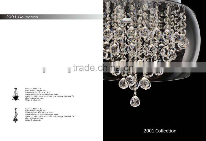 Modern chain chandelier