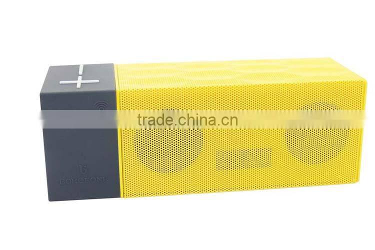 stereo Vibration & Bass Sound NFC +Time Display Touch Boom wireless bluetooth speaker with microphone Digital Clock