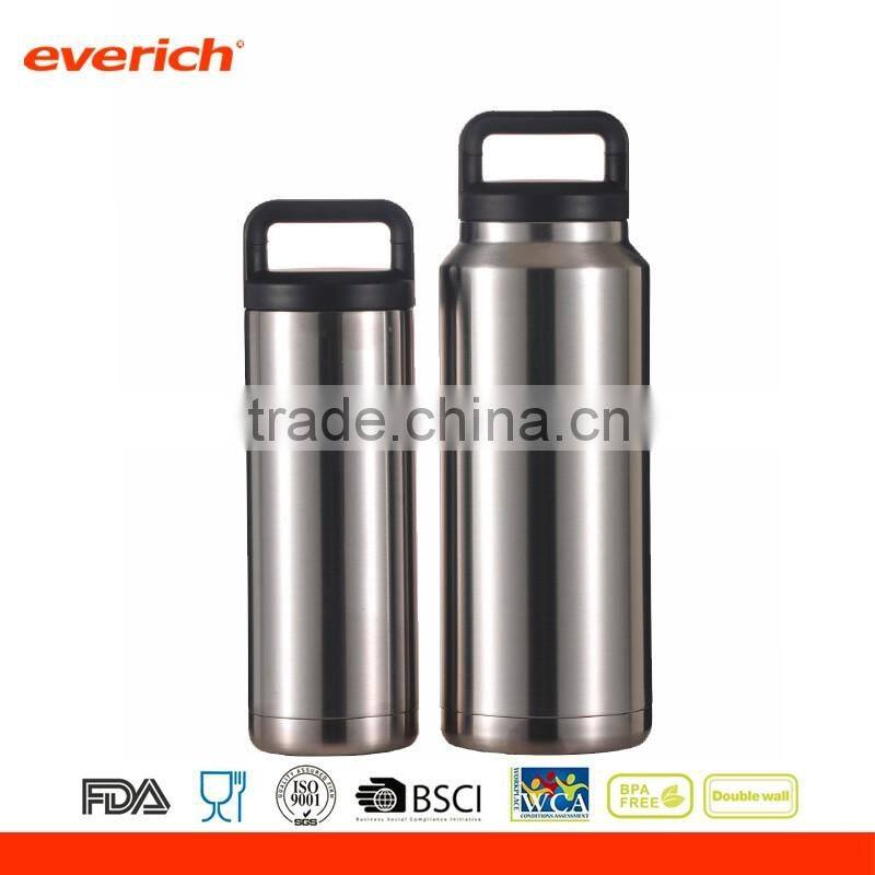 New Design Double Wall Stainless Steel Insulated Bottle with lip