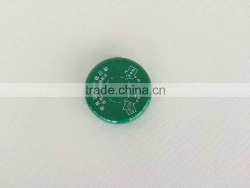 38# metal lug cap for glass bottle / bottle lid