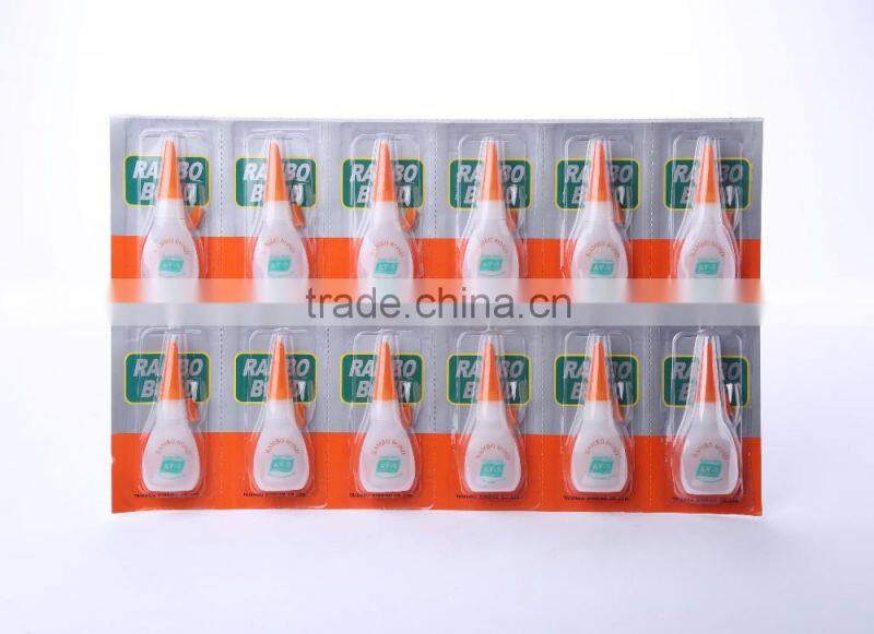JY super glue bottle 1g resistant glue the high temperature