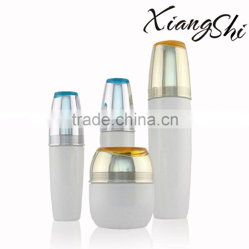 cosmetics bottle derma set cream bottle and jar glass material