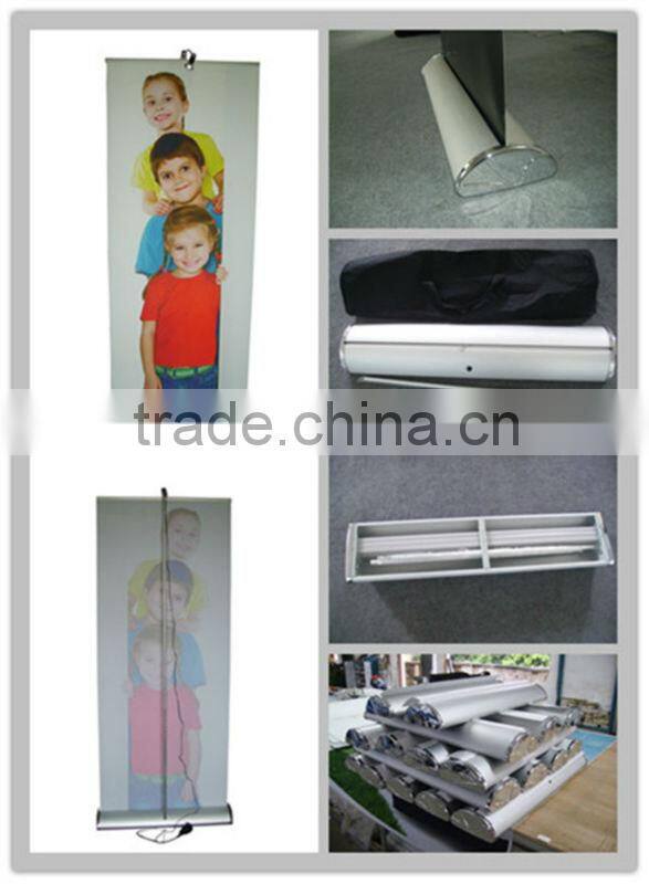 Economical Roll Up Screen with Polyester Printing