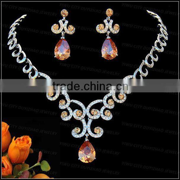 Fashion flower jewelry sets