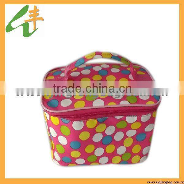 colorful printed ice cream cooler bag