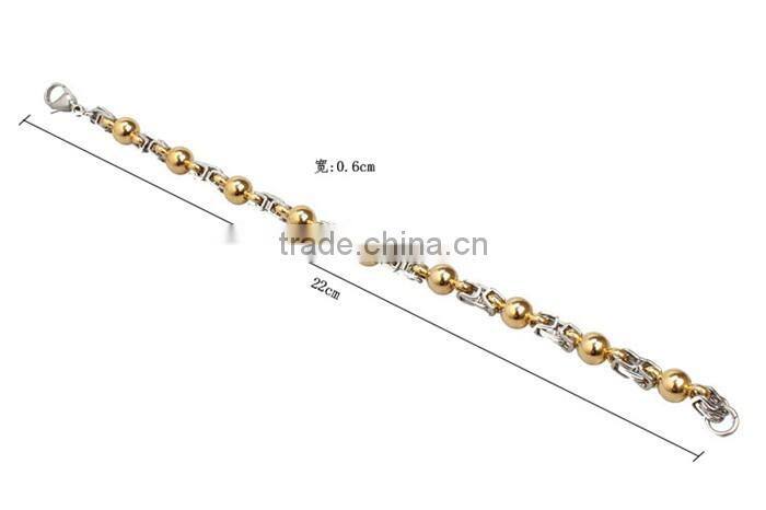 Factory wholesale latest design 316l stainless steel jewelry bracelet for men