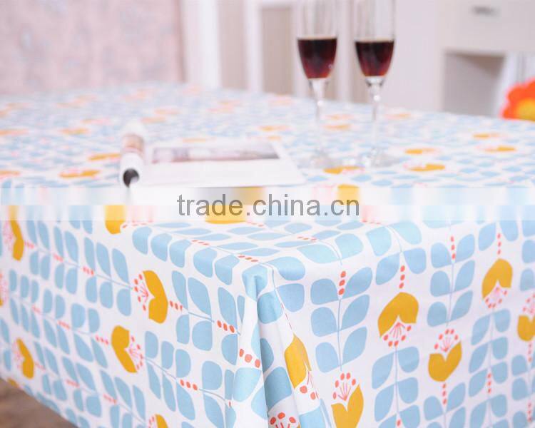 handmade beads table cloth/manufacturer tablecloth china/tablecloth restaurant blue