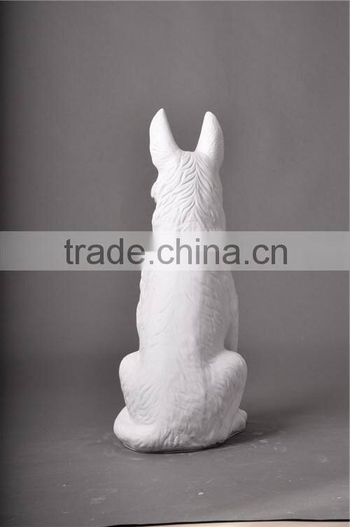 life size dog clothes model